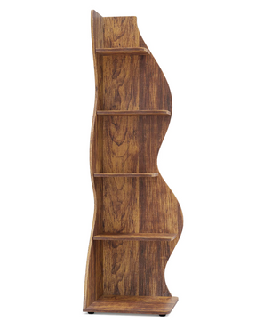 Moderne 5-Laags Hoek Boekenkast – Zeegras Design
