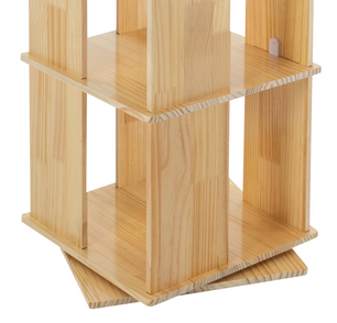 Sedia 4-Lagen Roterende Kast van PVC Hout – Staande Displaykast