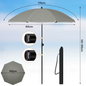 Sedia Ronde Parasol – UV-Bestendig, Waterdicht en In Hoogte Verstelbaar met 45° Kantelfunctie