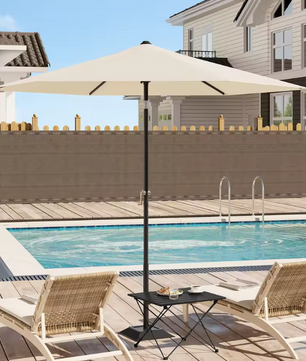 Sedia Zeshoekige Parasol – UV-Resistent, Waterdicht en Kantelbaar met Crank