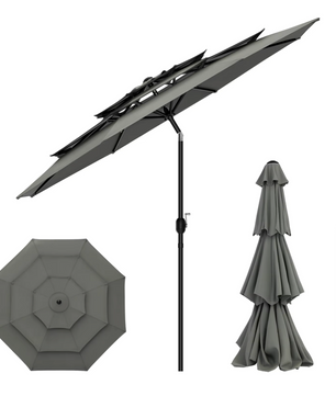 Sedia Grote Ronde Tuinparasol 292cm – Kantelbare Parasol