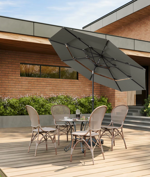 Sedia Grote Ronde Tuinparasol 292cm – Kantelbare Parasol