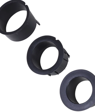 Parasolvoet Zwart – Decoratieve Parasolstandaard Ø49x32 cm, 15 kg