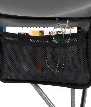 Sedia Opvouwbare Campingstoel – Lichtgewicht Loungestoel met Hoofdsteun