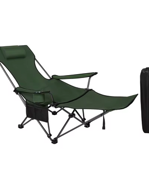 Sedia Opvouwbare Campingstoel – Lichtgewicht Loungestoel met Hoofdsteun