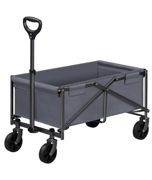 Opvouwbare Bolderkar met Remmen – 80 kg Draagvermogen