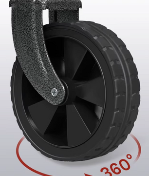 Opvouwbare Bolderkar met Remmen – 80 kg Draagvermogen