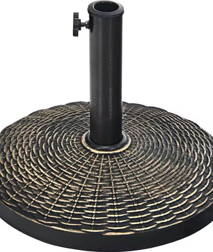 Ronde Parasolstandaard / Parasolvoet van Hars – 10 kg