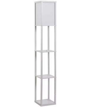 Boekenkast met Ingebouwde Lamp – 3 Planken – Zwart of Wit