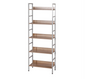 Stellingkast 5-Laags – Houten Boekenkast met Metaal – 60x27,5x160 cm