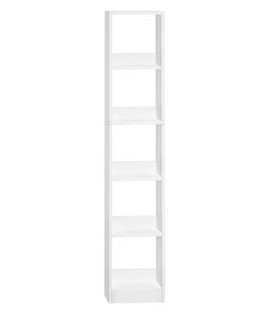 Witte Stellingkast – Moderne Kubusplank met 5 Niveaus – Wit