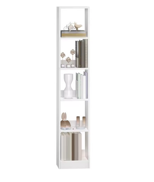 Witte Stellingkast – Moderne Kubusplank met 5 Niveaus – Wit
