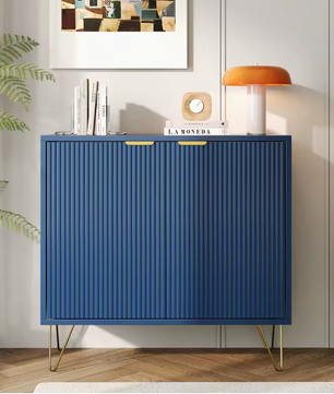 Moderne Scandinavische Dressoirkast – Marineblauw – 80×40×78cm