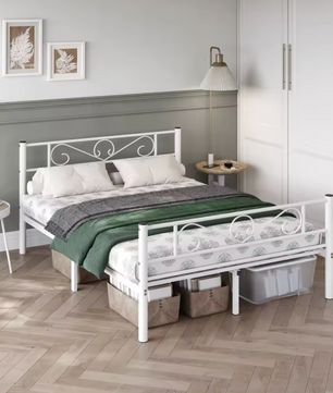 Modern Metalen Bedframe – 141cm breed
