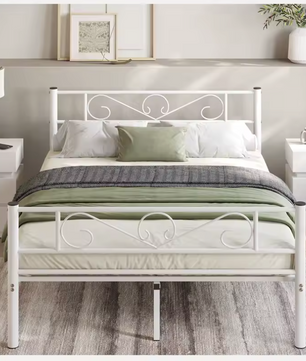 Modern Metalen Bedframe – 141cm breed