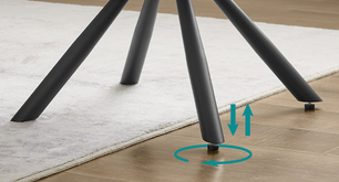 Stoelen Set van 2 Fluwelen Eetkamerstoelen met Armleuningen – Gestoffeerde Keukenstoelen tot 120 kg – Ergonomisch Design – Karamel Bruin & Groen