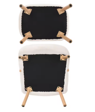 Schommelstoel met Voetenbank – Gewatteerd Kasjmier & Houten Frame – Comfortabel voor Woonkamer, Babyverzorging of Leeshoek