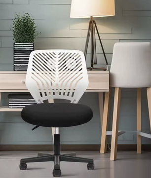 Ergonomische Bureaustoel – Verstelbaar – Draaibaar – Gevoerde Zitting
