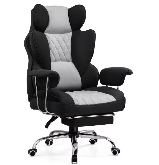 Ergonomische Gamingstoel – Pocketvering – Voetsteun – Lendensteun