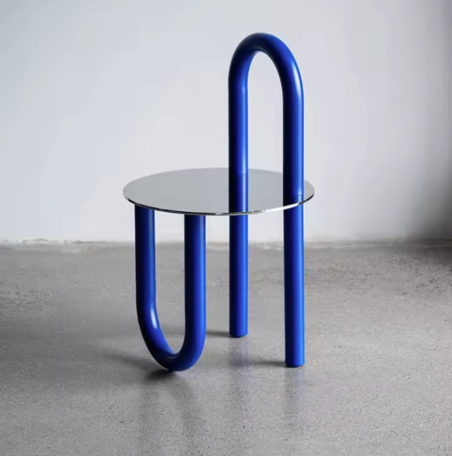Design Eetkamerstoel – Bauhaus Stijl – Roestvrijstaal – Luxe Comfort