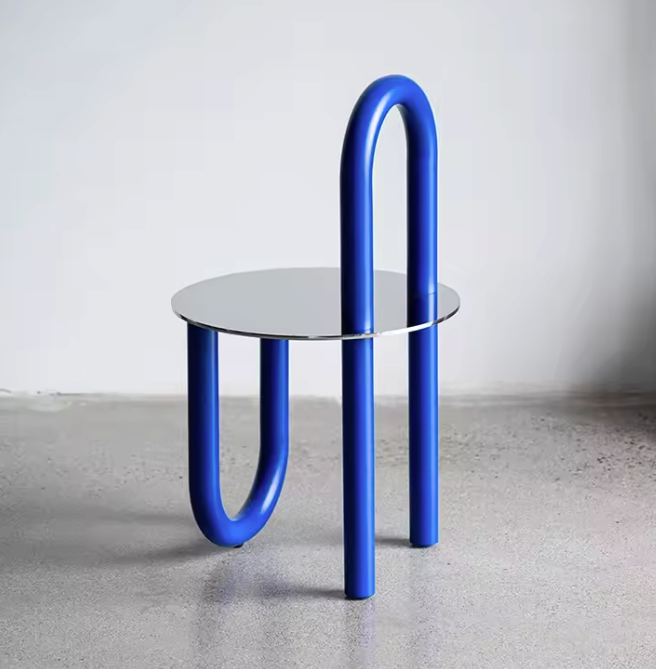 Design Eetkamerstoel – Bauhaus Stijl – Roestvrijstaal – Luxe Comfort