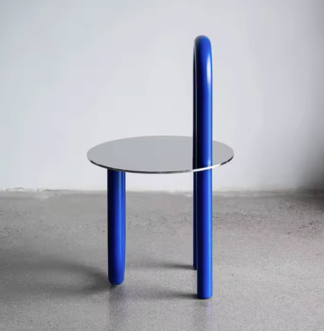 Design Eetkamerstoel – Bauhaus Stijl – Roestvrijstaal – Luxe Comfort