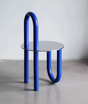 Design Eetkamerstoel – Bauhaus Stijl – Roestvrijstaal – Luxe Comfort