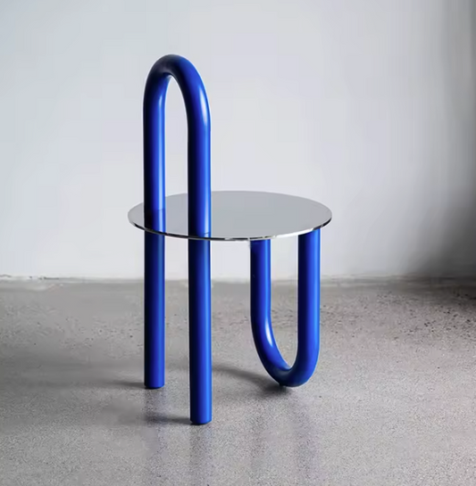 Design Eetkamerstoel – Bauhaus Stijl – Roestvrijstaal – Luxe Comfort