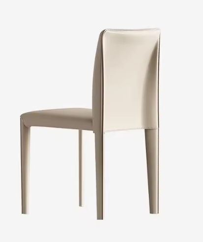 Moderne Leren Eetkamerstoel – Comfort & Design voor Keuken of Restaurant