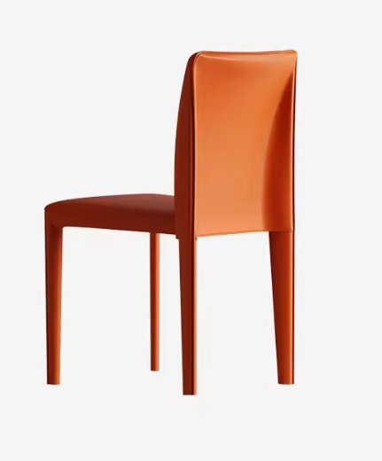 Moderne Leren Eetkamerstoel – Comfort & Design voor Keuken of Restaurant