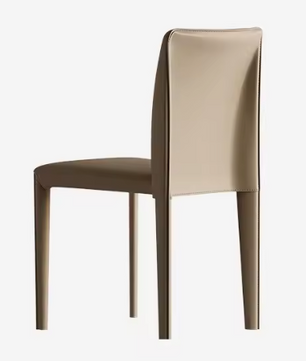 Moderne Leren Eetkamerstoel – Comfort & Design voor Keuken of Restaurant