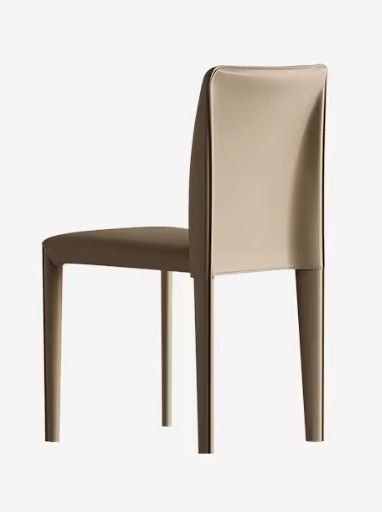 Moderne Leren Eetkamerstoel – Comfort & Design voor Keuken of Restaurant