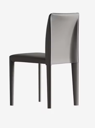 Moderne Leren Eetkamerstoel – Comfort & Design voor Keuken of Restaurant