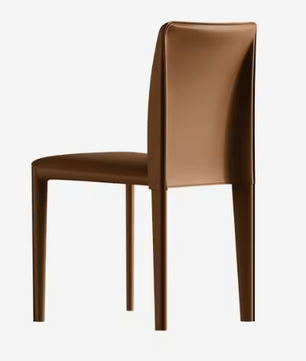 Moderne Leren Eetkamerstoel – Comfort & Design voor Keuken of Restaurant