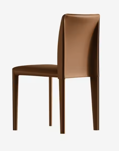 Moderne Leren Eetkamerstoel – Comfort & Design voor Keuken of Restaurant