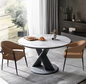 Set van 2 Luxe Eetkamerstoelen – Microvezel Leer – Gewatteerd