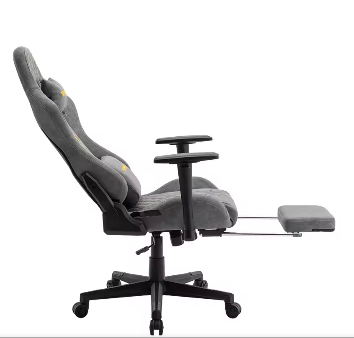 Vintage Gamingstoel – Ergonomisch Design met PU-Lederen Bekleding