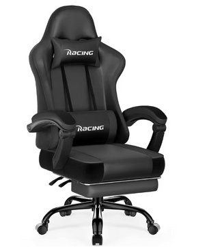 Ergonomische Gamingstoel – Verstelbaar, Voetsteun, 150 kg