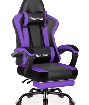 Ergonomische Gamingstoel – Verstelbaar, Voetsteun, 150 kg