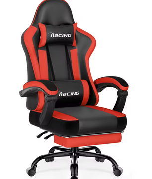 Ergonomische Gamingstoel – Verstelbaar, Voetsteun, 150 kg