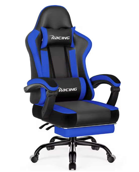 Ergonomische Gamingstoel – Verstelbaar, Voetsteun, 150 kg