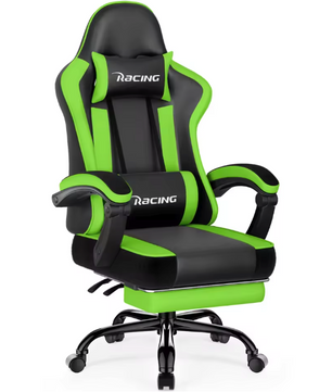 Ergonomische Gamingstoel – Verstelbaar, Voetsteun, 150 kg
