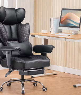 XL Gamingstoel Ergonomisch – Brede Zitting & Pocketvering 150 kg