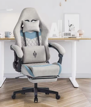 Ergonomische Gamingstoel – Ademend, met Voetsteun & 150 kg Draagkracht