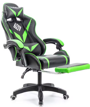 Gamingstoel met Massage & Voetsteun – Ergonomisch en Verstelbaar