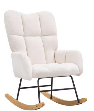 Schommelstoel Kinderkamer – Rotan Look & Ergonomisch Comfort