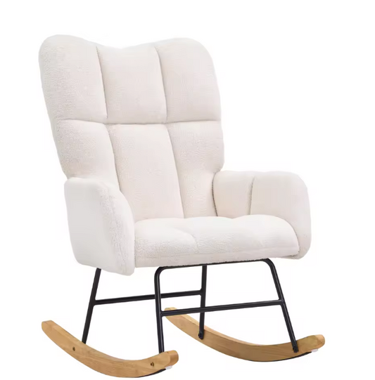 Schommelstoel Kinderkamer – Rotan Look & Ergonomisch Comfort