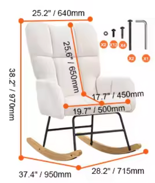 Schommelstoel Kinderkamer – Rotan Look & Ergonomisch Comfort