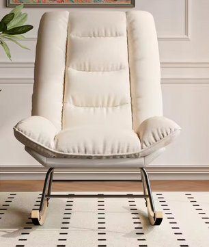 Verstelbare Schommelstoel – Gestoffeerd & Ergonomisch Comfort