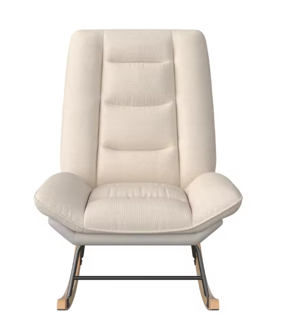 Verstelbare Schommelstoel – Gestoffeerd & Ergonomisch Comfort